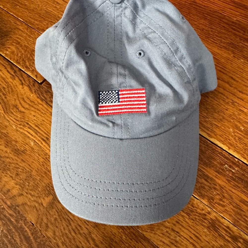 Love Your Melon Baseball Cap with American Flag Patch